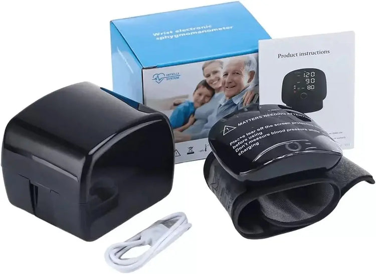 FiTspi Wrist Accurate Automatic Blood Pressure Monitor