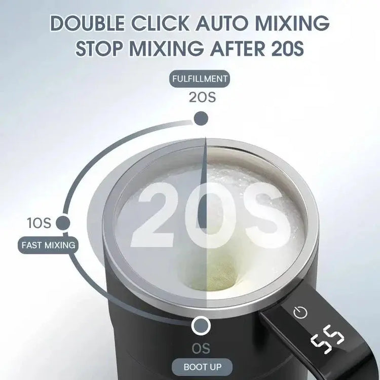 Self-Stirring Electric Coffee Mug