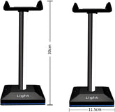 GIPOYENT RGB Gaming Headphone Stand Lights, RGB Gaming Stand Light for Desktop PC Gaming Headset Accessories, Best Gift for Husband, Kids, Boyfriend