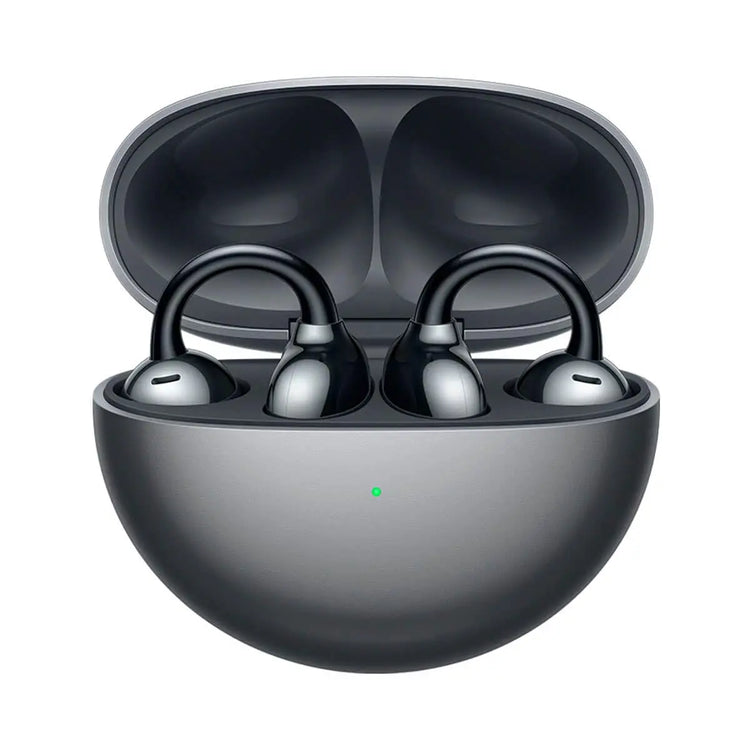 HUAWEI FreeArc Open-Ear Earbuds, Secure Fit and Comfort, IP57 Water Resistance, Dynamic Bass, 28 Hours Playtime, Sports Earphones, Headset for Running Workout Driving, iOS & Android, Bluetooth, Grey