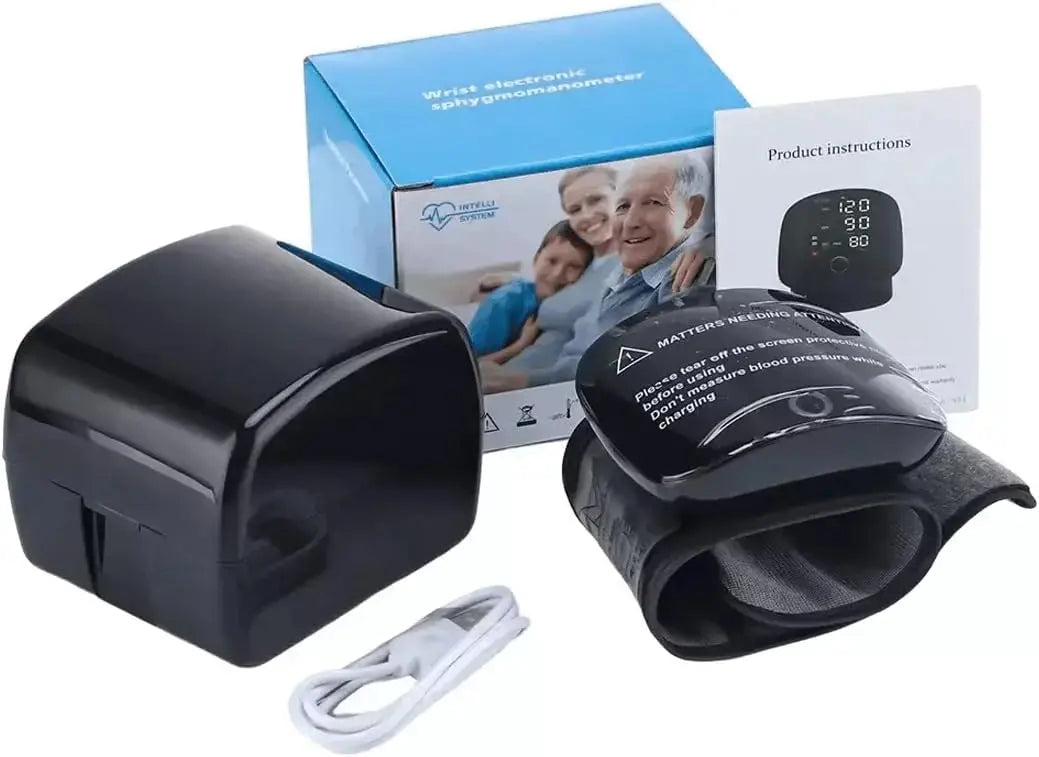 FiTspi Wrist Accurate Automatic Blood Pressure Monitor