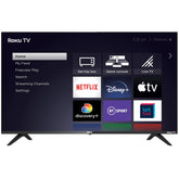 RCA 32 Inch 720P TV, Freeview HD Dolby Digital Audio DVB T2/S2 HD LED Backlighting Display Television, HDMI USB Earphone Output Media Player Monitor PS5 Xbox, Small Screen for Bedroom Kitchen Black