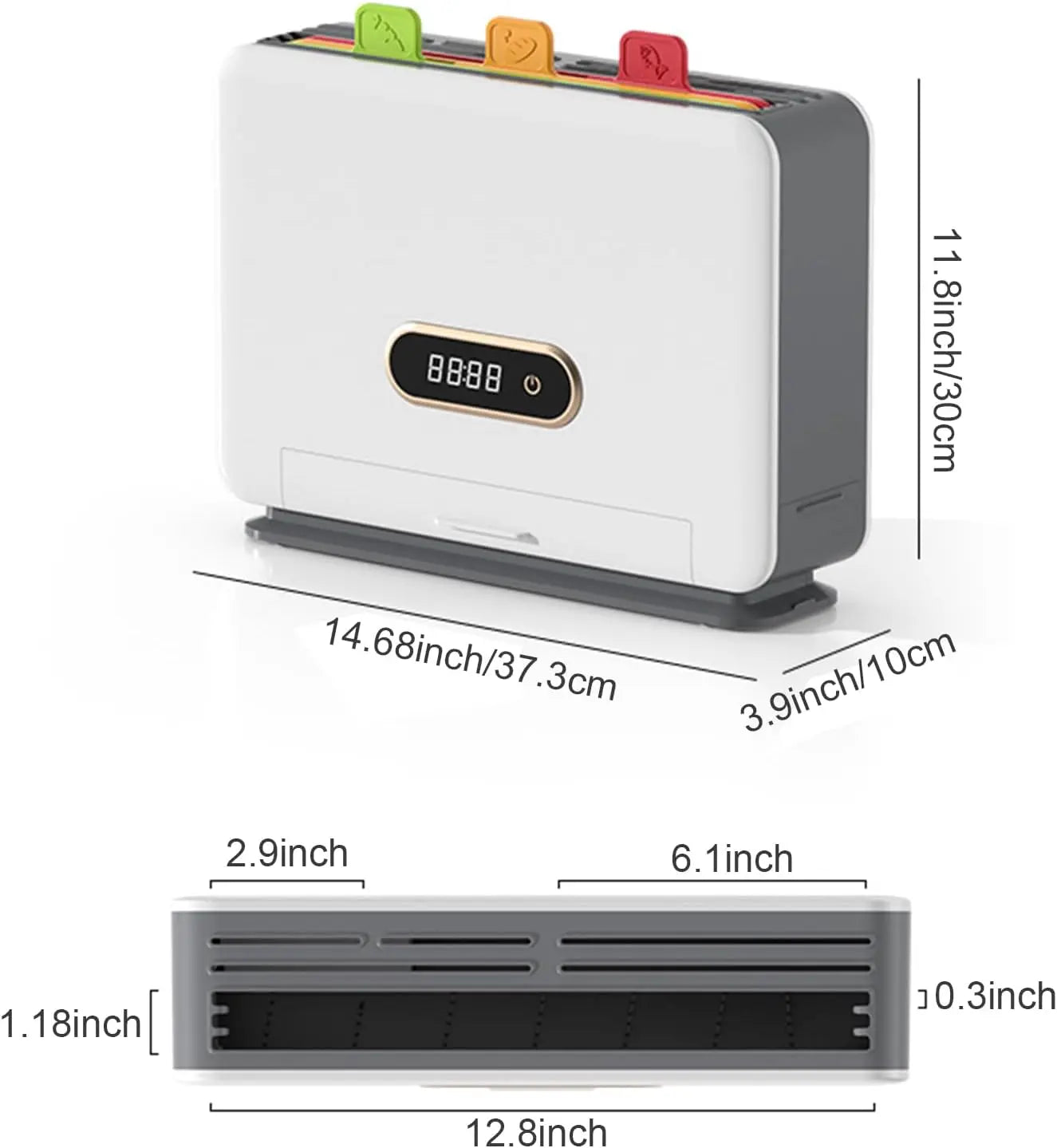 Modern Smart Cutting Boards with Storage Stand