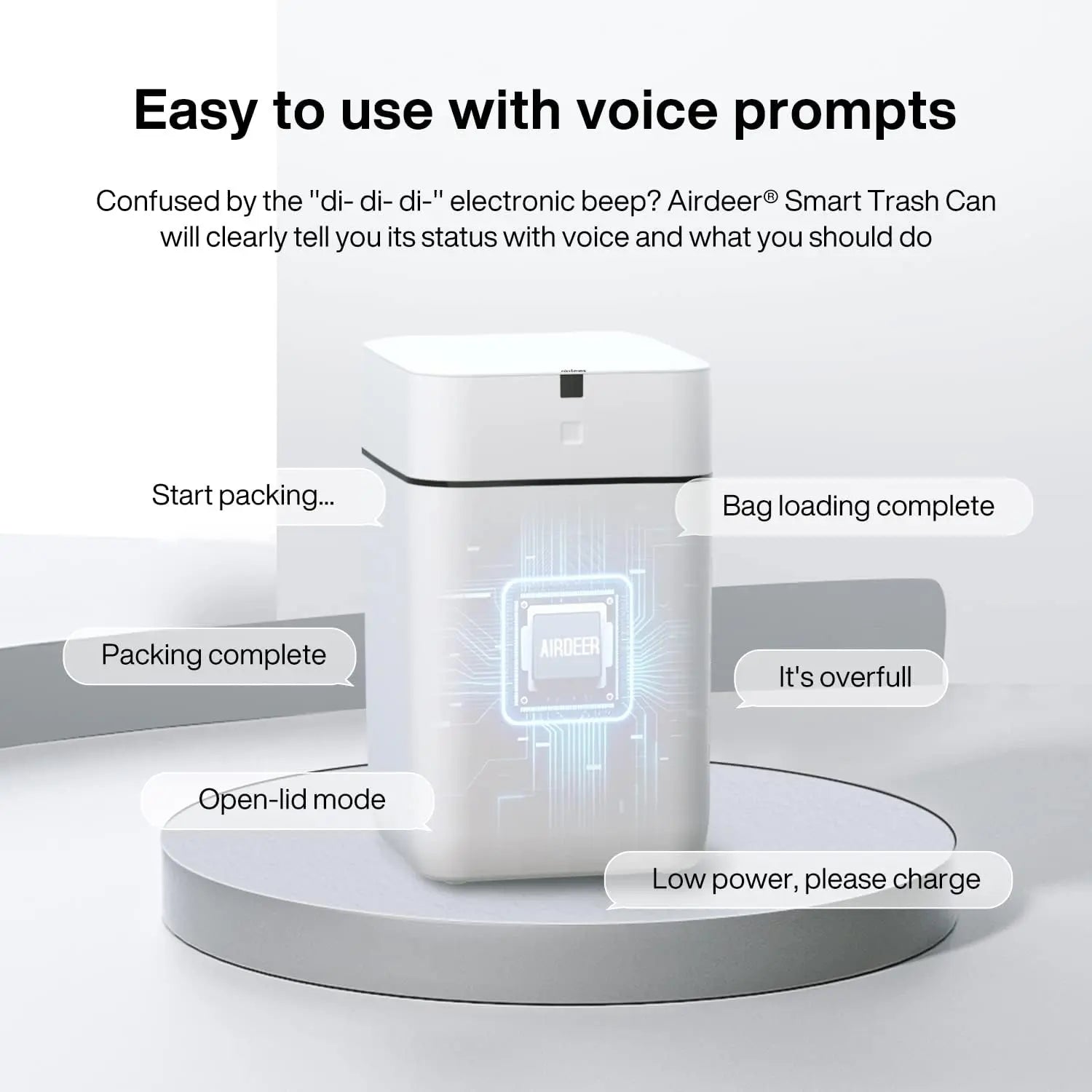 Airdeer Automatic Trash Can