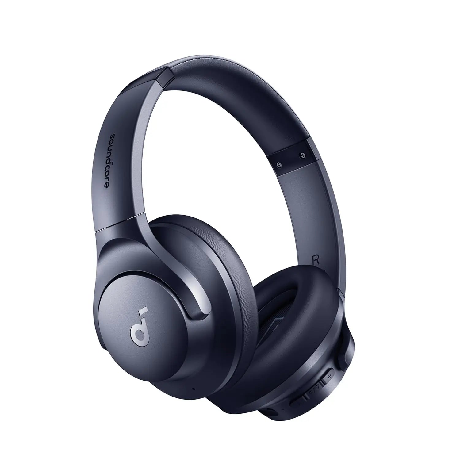 soundcore by Anker Q20i Hybrid Active Noise Cancelling Foldable Headphones, Wireless Over-Ear Bluetooth, 40H Long ANC Playtime, Hi-Res Audio, Big Bass, Customize via an App, Transparency Mode (Black)