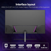 27" 2K Gaming Monitor - 120Hz, QHD PC Computer Screen IPS with AMD FreeSync, Flicker-Free, Support VESA Mountable (75x75mm)