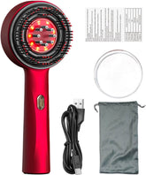 Electric Scalp Brush and Hair Massager, Reusable Brush for Hair Growth