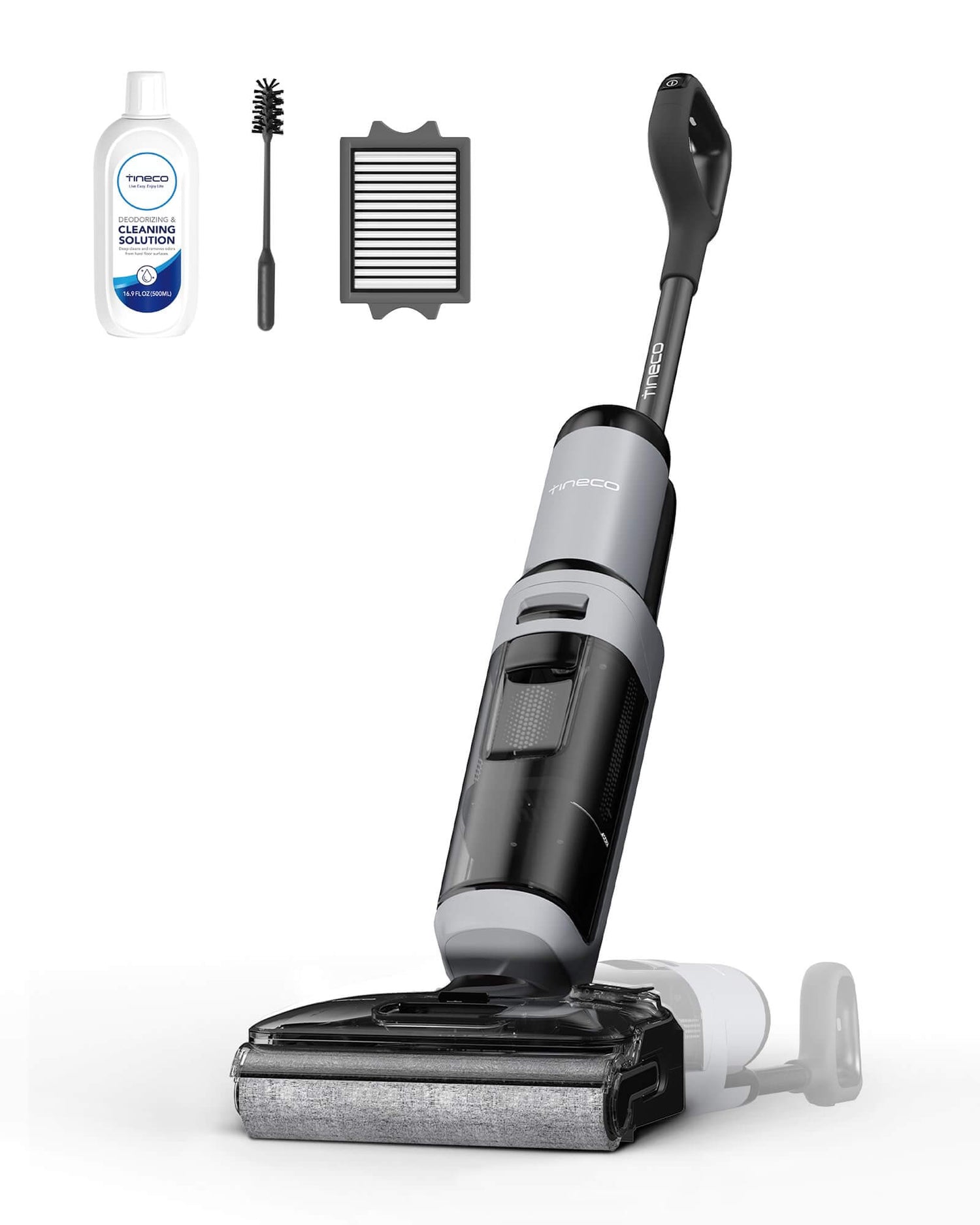Tineco Floor One i6 Stretch Cordless Washing Machine Vacuum Cleaner Powerful 20kPa Tilting 180° Self-Cleaning Full and Drying for 5 Minutes with Air at 85°C 40 Minutes Autonomy