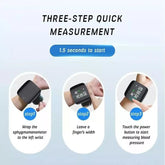 FiTspi Wrist Accurate Automatic Blood Pressure Monitor