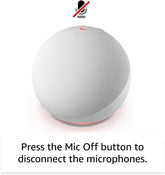 Echo Dot (Newest gen) | Big vibrant sound Wi-Fi and Bluetooth smart speaker with Alexa | Charcoal