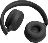JBL Tune 520 BT Wireless On-Ear Headphones with JBL Pure Bass Sound, Bluetooth 5.3, Hands-Free Calls and 57-Hour Battery Life, Black