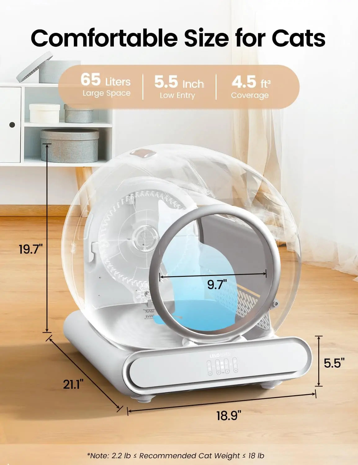 Self Cleaning Cat Litter Box