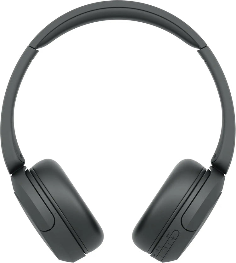 Sony WH-CH520 Wireless Bluetooth On-Ear Headphones, Lightweight Design, Up to 50hr Battery Life, Quick Charge, EQ, Clear Call Quality, iOS & Android - Black