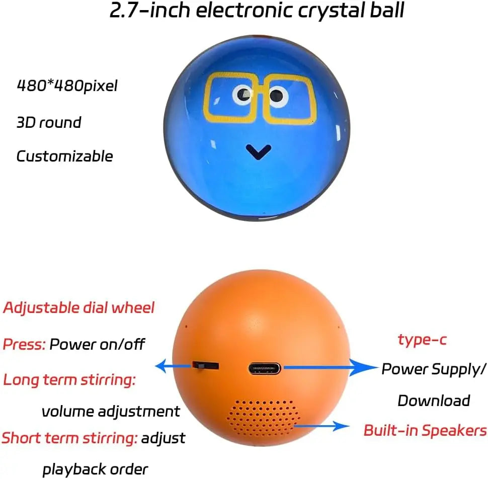 2.7-inch Crystal Ball