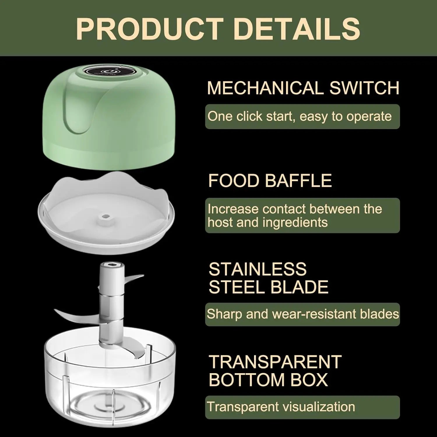 Electric Garlic Chopper
