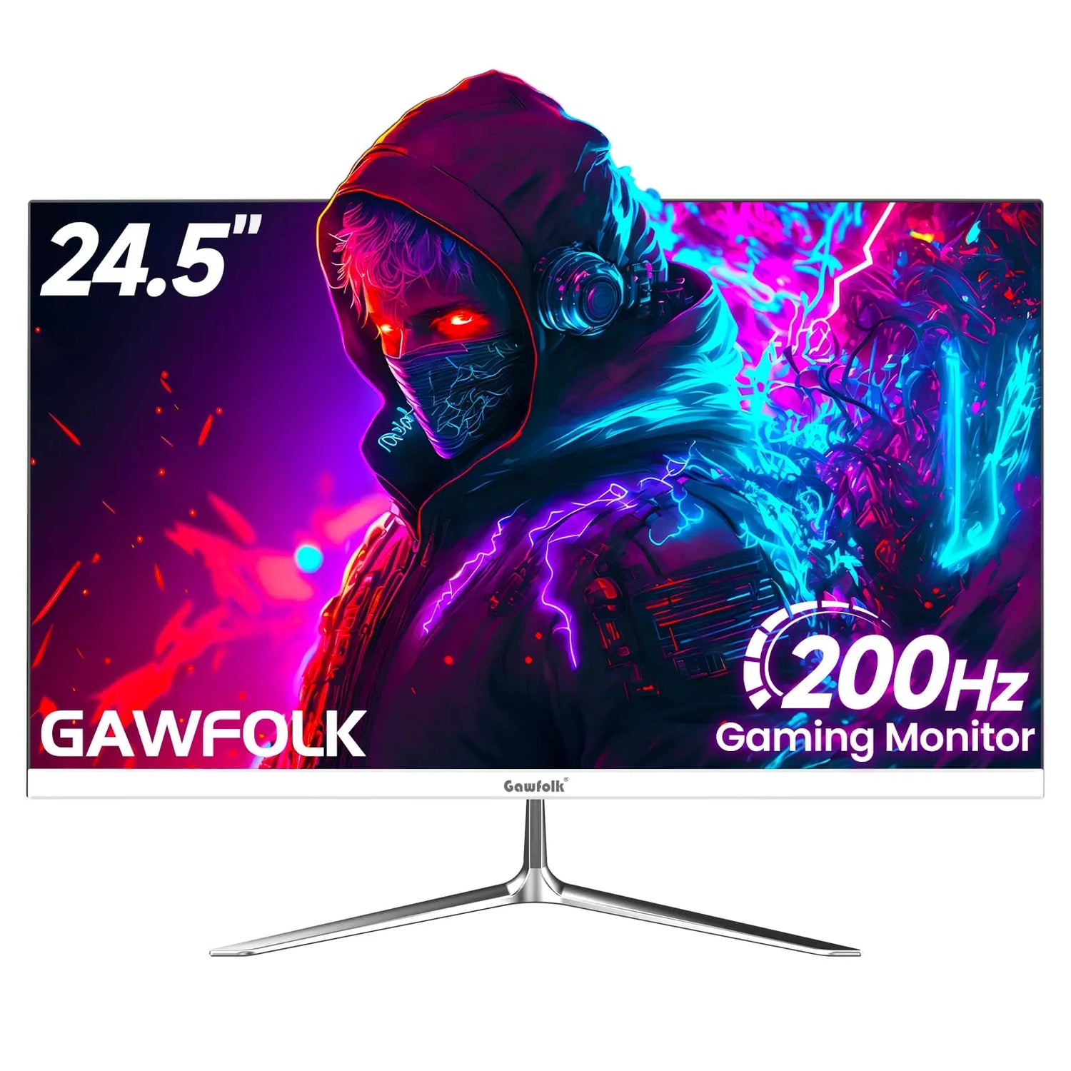 27" 2K Gaming Monitor - 120Hz, QHD PC Computer Screen IPS with AMD FreeSync, Flicker-Free, Support VESA Mountable (75x75mm)