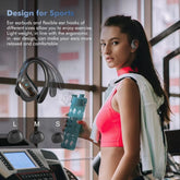 Wireless Headphones, True Wireless Stereo Sound Bluetooth 5.3 Earbuds with LED Power Display, IPX7 Waterproof Open Ear Buds with Ergonomic Earhook, Ideal for Gym, Jogging, Commuting