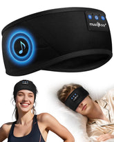 MUSICOZY Sleep Headphones, Comfortable Headband Headphones for Side Sleepers - Bluetooth 5.4 Wireless Headphone with Ultra Thin Speakers for Sleeping,Sport,Travel | Eye Mask Design for Deep Sleep