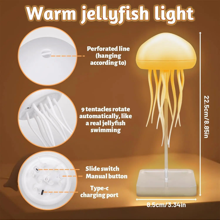 LED Jellyfish Lamp RGB Gradient