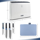 Smart Cutting Board and Knife Set