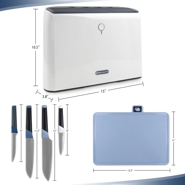 Smart Cutting Board and Knife Set