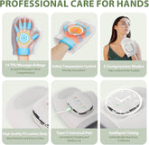 Su7 Hand Massager with Heat and Compression, 3 Massage 4 Temperatures 5 Compression Models Hand Massage for Arthritis & Carpal Tunnel, Ideal Gifts for Women/Men