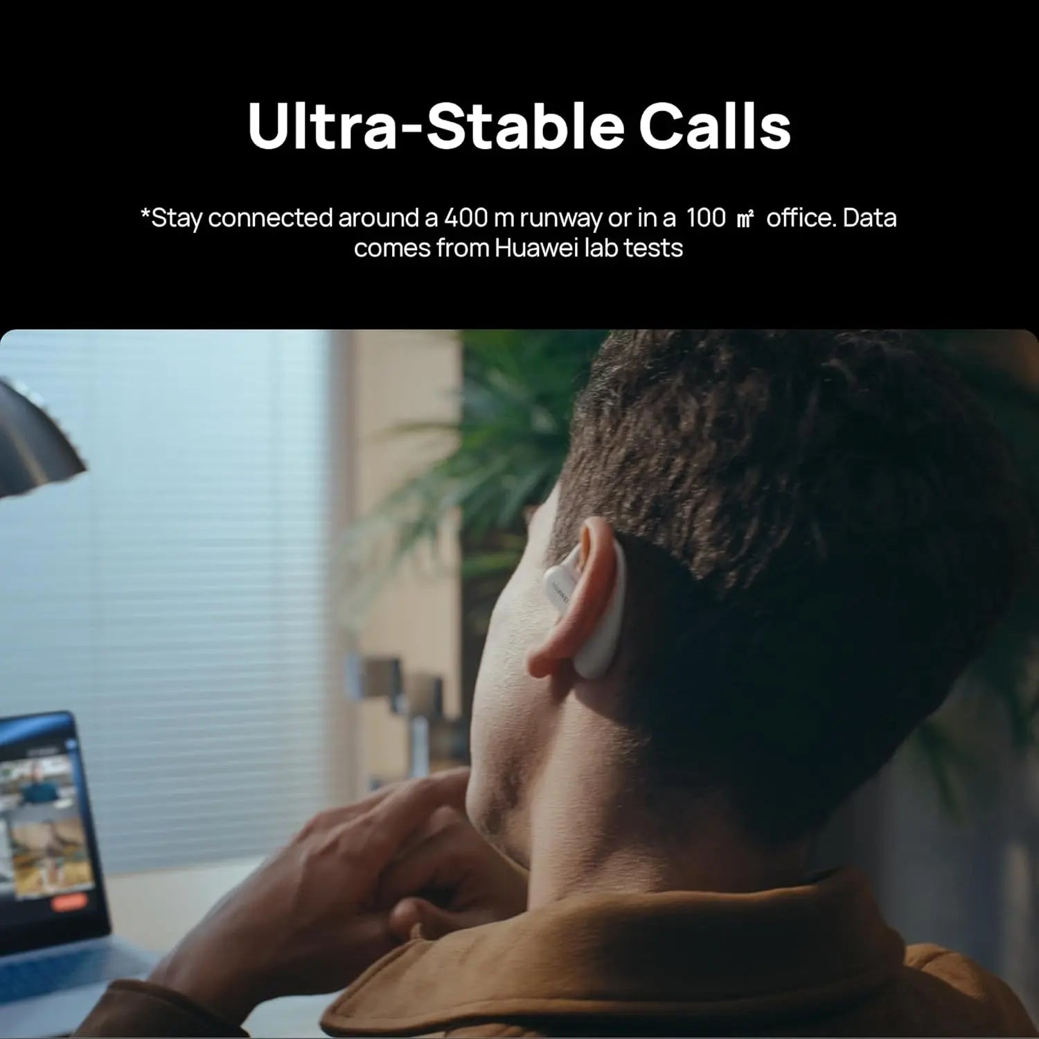 HUAWEI FreeArc Open-Ear Earbuds, Secure Fit and Comfort, IP57 Water Resistance, Dynamic Bass, 28 Hours Playtime, Sports Earphones, Headset for Running Workout Driving, iOS & Android, Bluetooth, Grey