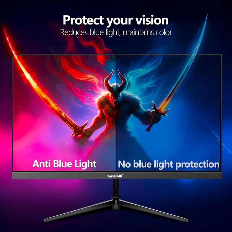 27" 2K Gaming Monitor - 120Hz, QHD PC Computer Screen IPS with AMD FreeSync, Flicker-Free, Support VESA Mountable (75x75mm)