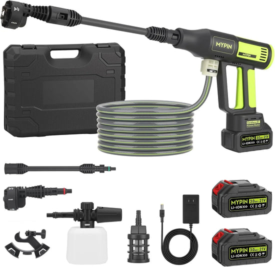 Upgraded LCD Display Portable Cordless Pressure Washer