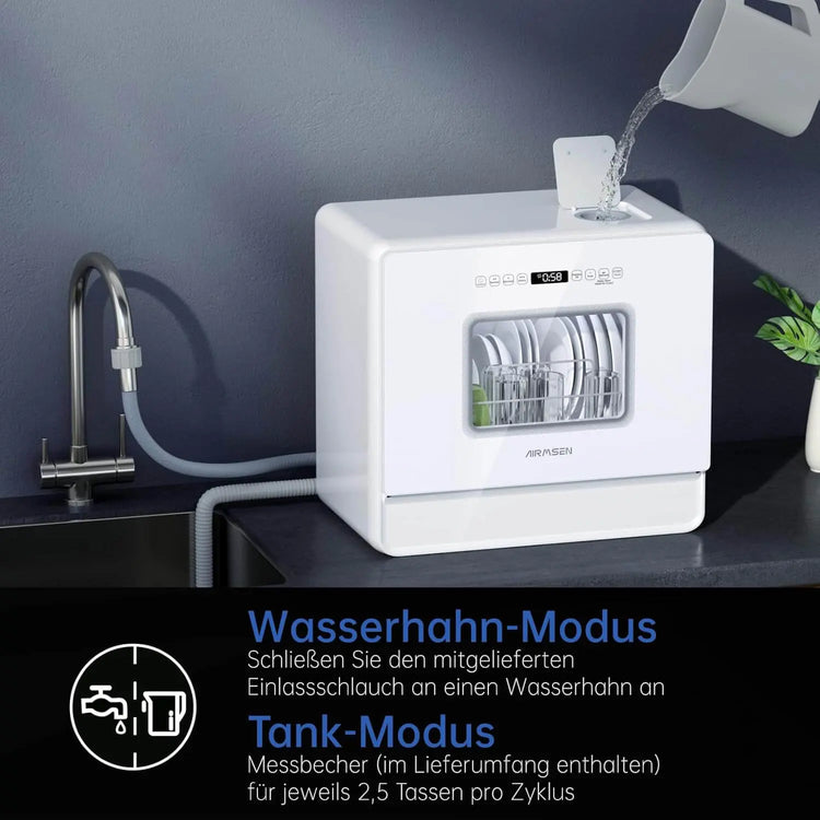 AIRMSEN ZMW-DTHA01 Mini Dishwasher