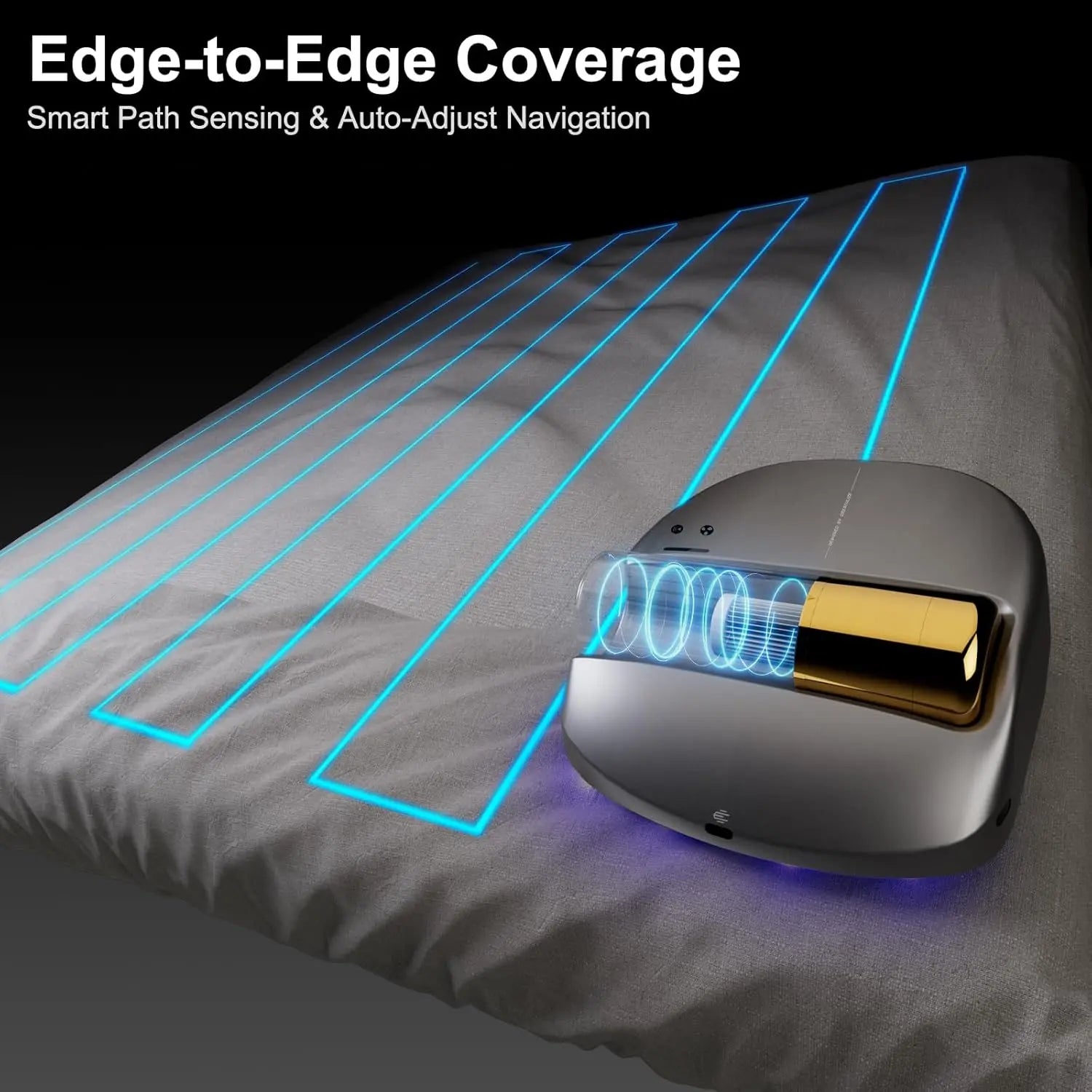 3 in 1 Cordless Robot Bed Vacuum