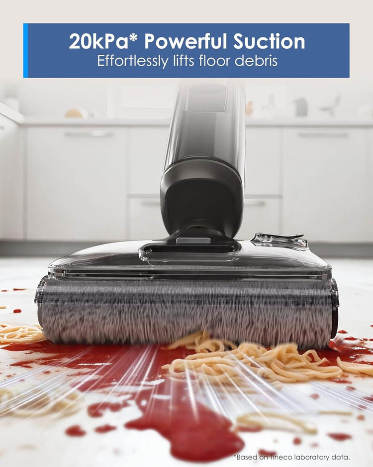 Tineco Floor One i6 Stretch Cordless Washing Machine Vacuum Cleaner Powerful 20kPa Tilting 180° Self-Cleaning Full and Drying for 5 Minutes with Air at 85°C 40 Minutes Autonomy