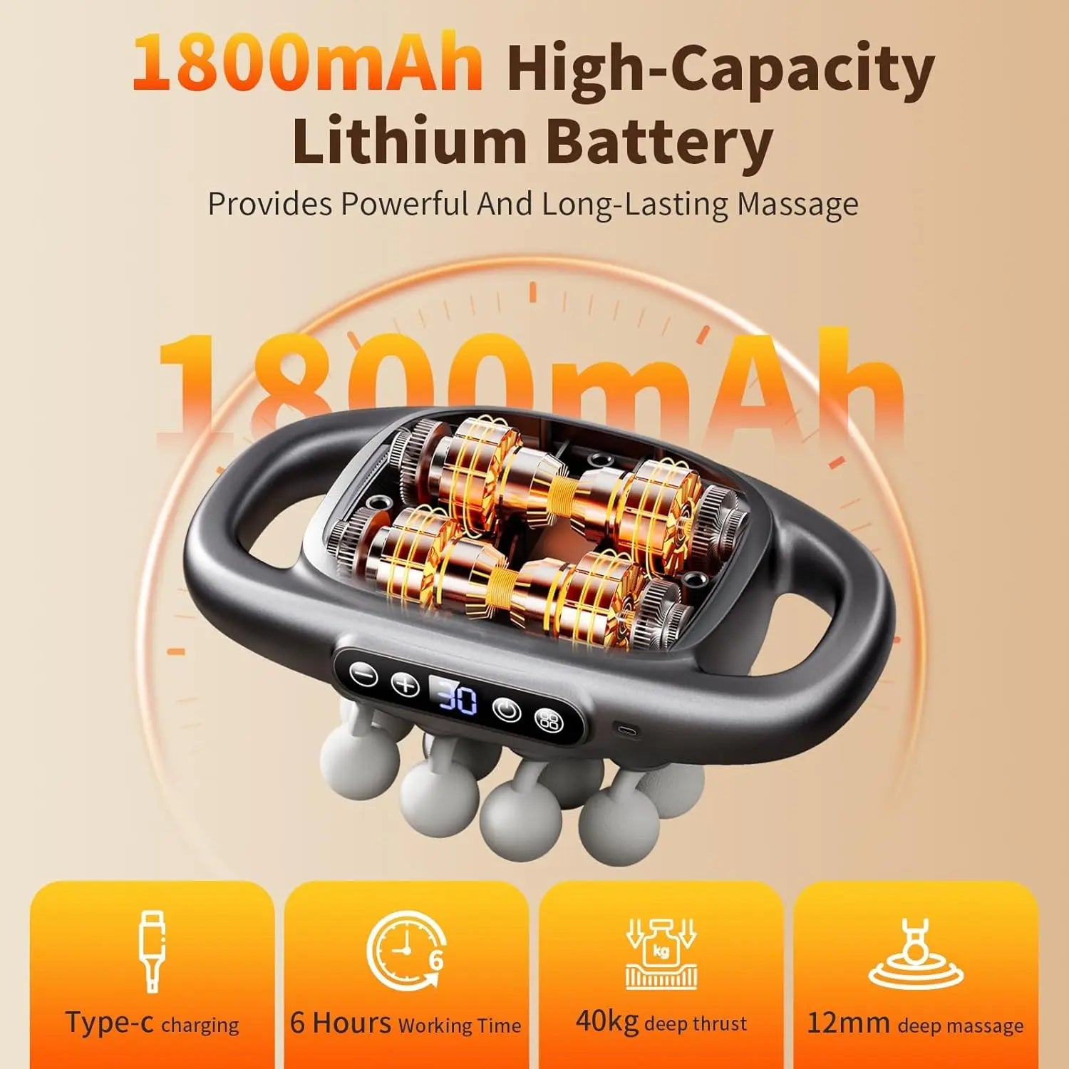 VTT 16-Head Massage Gun Set