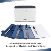 Smart Cutting Board and Knife Set