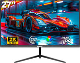 27" 2K Gaming Monitor - 120Hz, QHD PC Computer Screen IPS with AMD FreeSync, Flicker-Free, Support VESA Mountable (75x75mm)