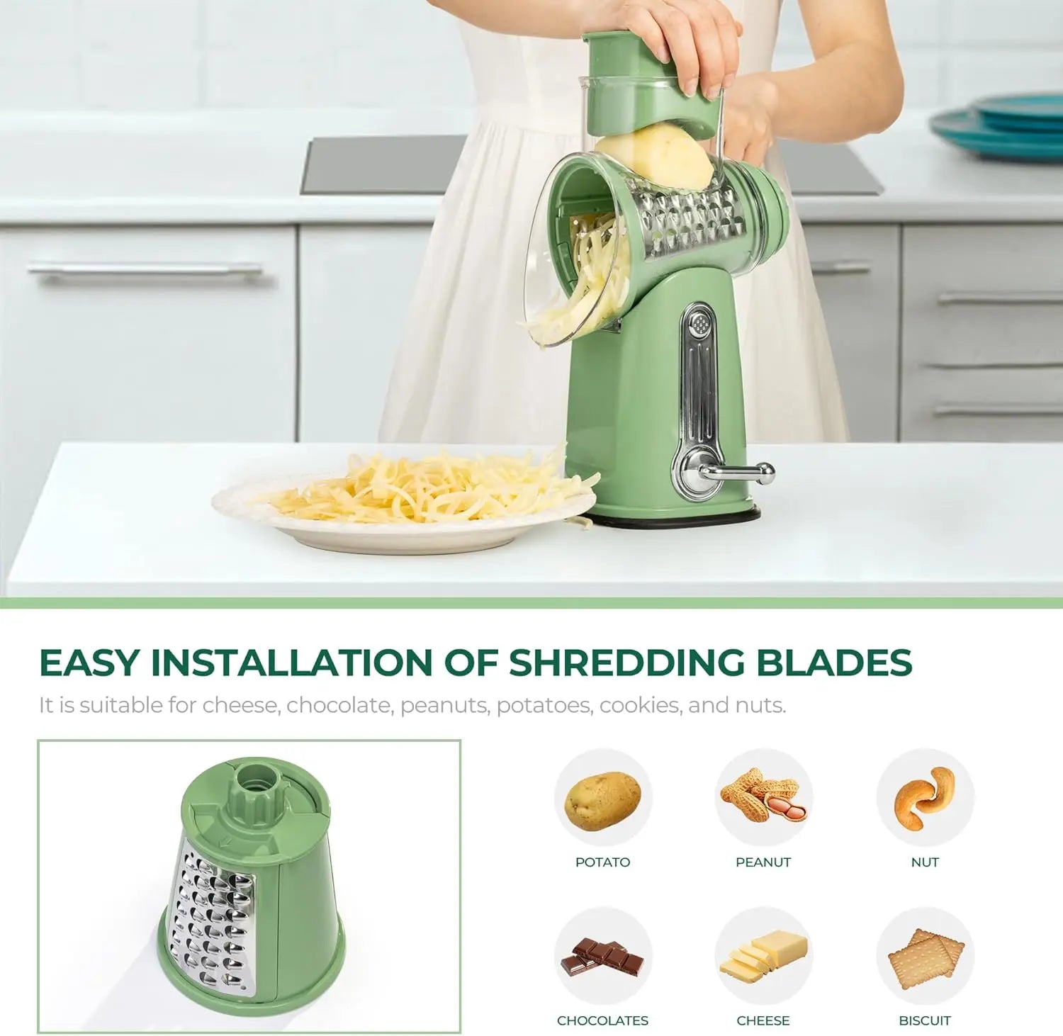 Rotary Cheese Grater