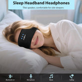 MUSICOZY Sleep Headphones,Ultra-Soft Wireless Headband Bluetooth for Side Sleepers, with 14H Playtime & Bluetooth 5.4, 4-in-1 Music Sleep Earphones for side sleeping