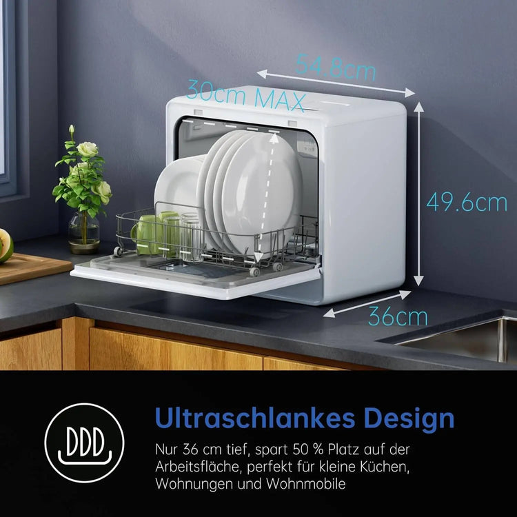 AIRMSEN ZMW-DTHA01 Mini Dishwasher