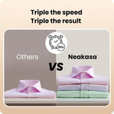Neakasa Magic 1 Portable Steam Straightener with Suction, Compact and Foldable, No Ironing Board Required, One Hand Operation