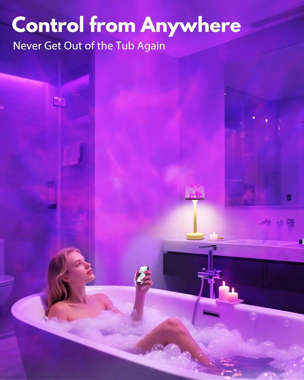 AquaSpa Shower Lamp