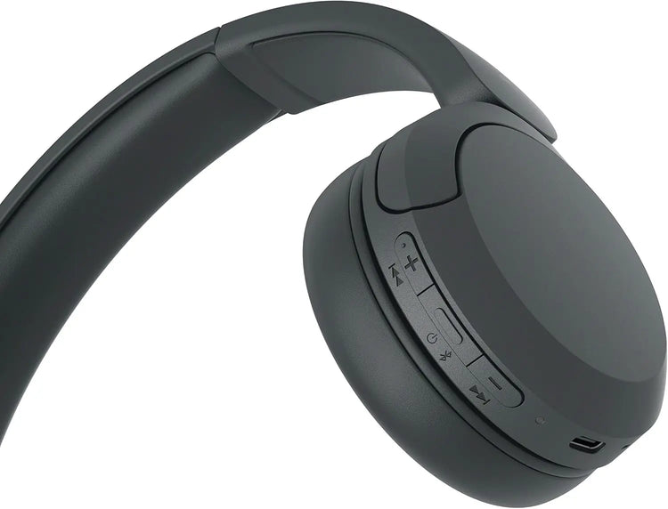 Sony WH-CH520 Wireless Bluetooth On-Ear Headphones, Lightweight Design, Up to 50hr Battery Life, Quick Charge, EQ, Clear Call Quality, iOS & Android - Black