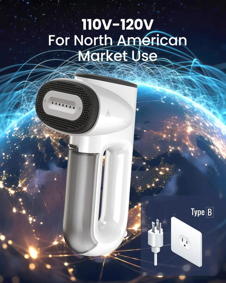 Neakasa Magic 1 Portable Steam Straightener with Suction, Compact and Foldable, No Ironing Board Required, One Hand Operation