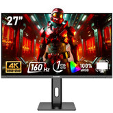 Gawfolk 24.5-inch PC Screen, Curved(3000R) 120hz Gaming Monitor with Built-in Speakers FHD 1080p 1ms Bezel-less, 98% sRGB, 178° Wide Angle, HDMI、VGA, Compatible with Wall Mounted VESA 75*75MM - Black