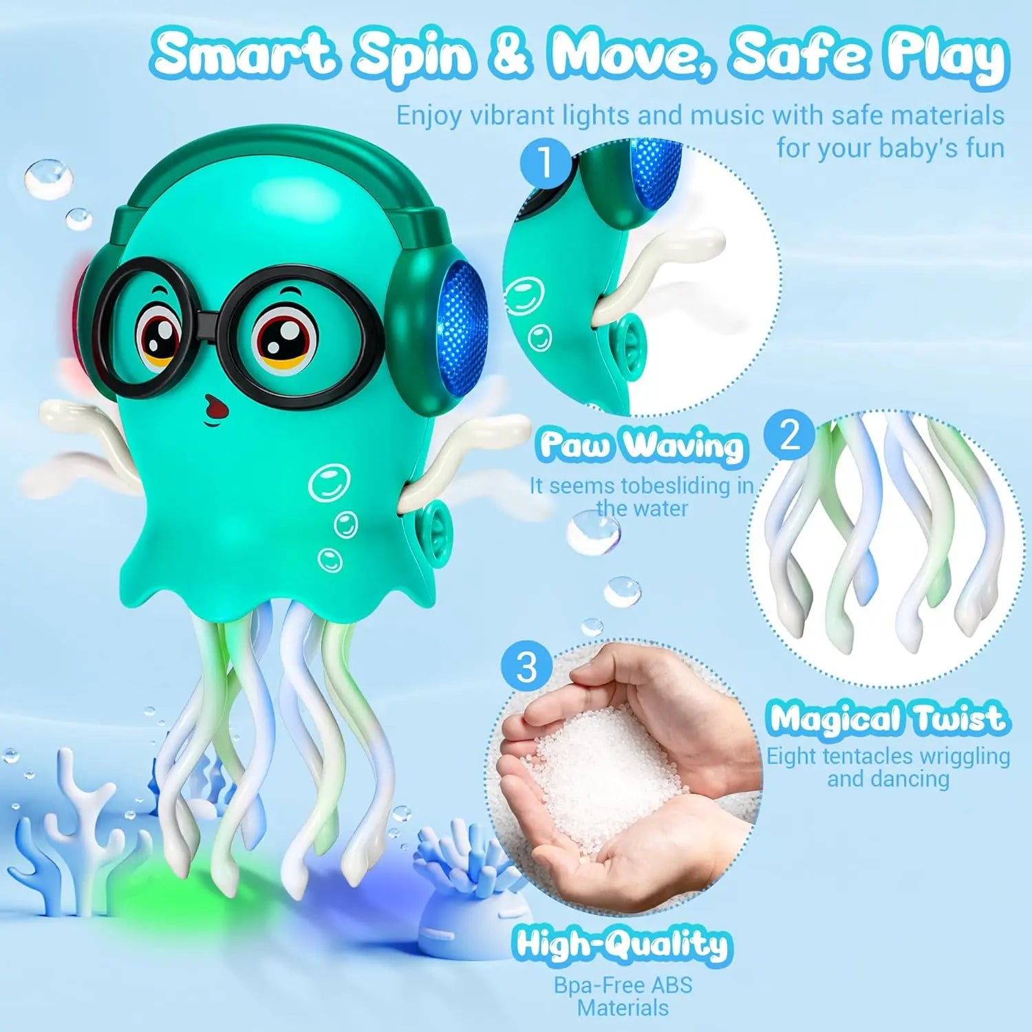 Dancing Octopus Baby Toy