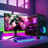 Amazon Basics 27-inch Gaming Monitor, FHD 1080P, 165 Hz, VESA Compatible, Adaptive sync, 1 ms response, Black