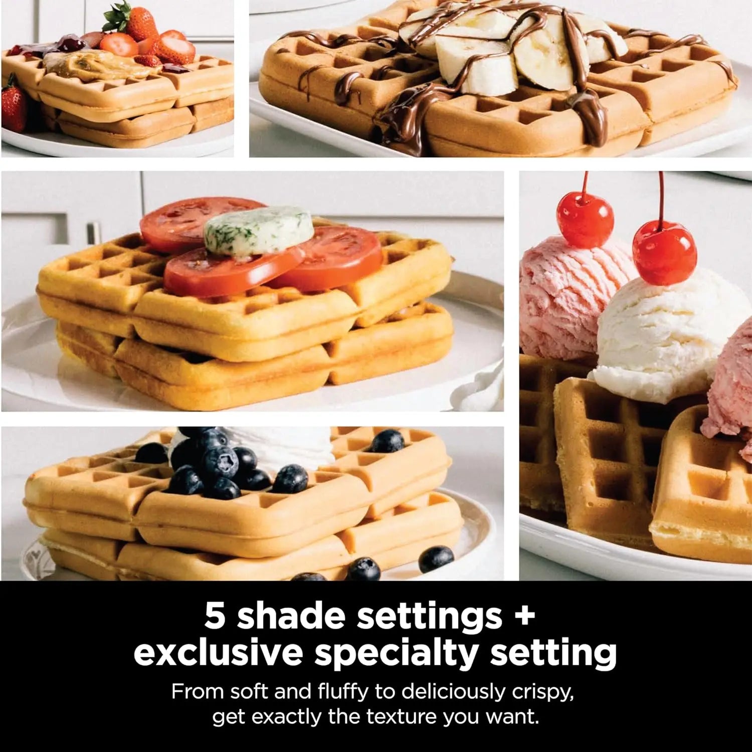 Ninja BW1001 NeverStick PRO Belgian Waffle Maker