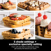 Ninja BW1001 NeverStick PRO Belgian Waffle Maker
