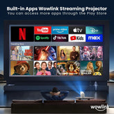 Projector 4K Mini Portable