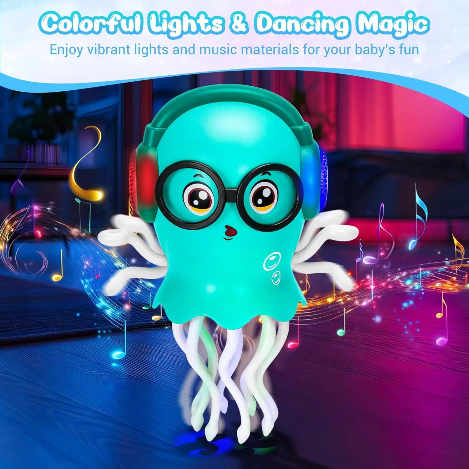 Dancing Octopus Baby Toy