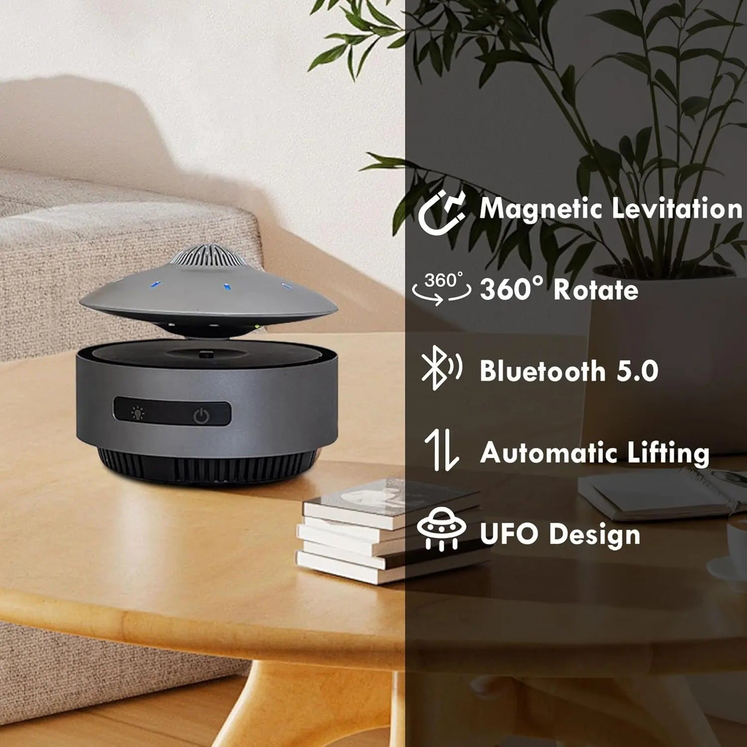 UFO Magnetic Levitation Bluetooth Speaker
